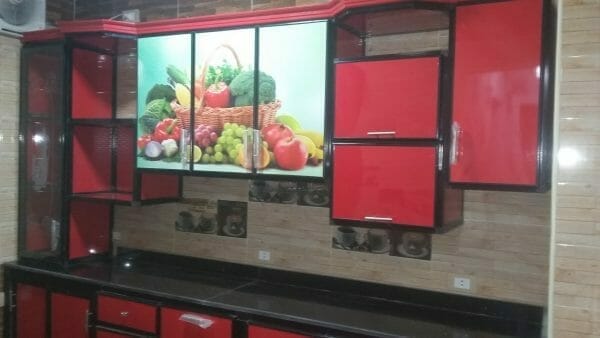 افكار مطابخ المونتال مودرن | تنظيف المطبخ الالوميتال 20 الوان دواليب مطابخ الوميتال