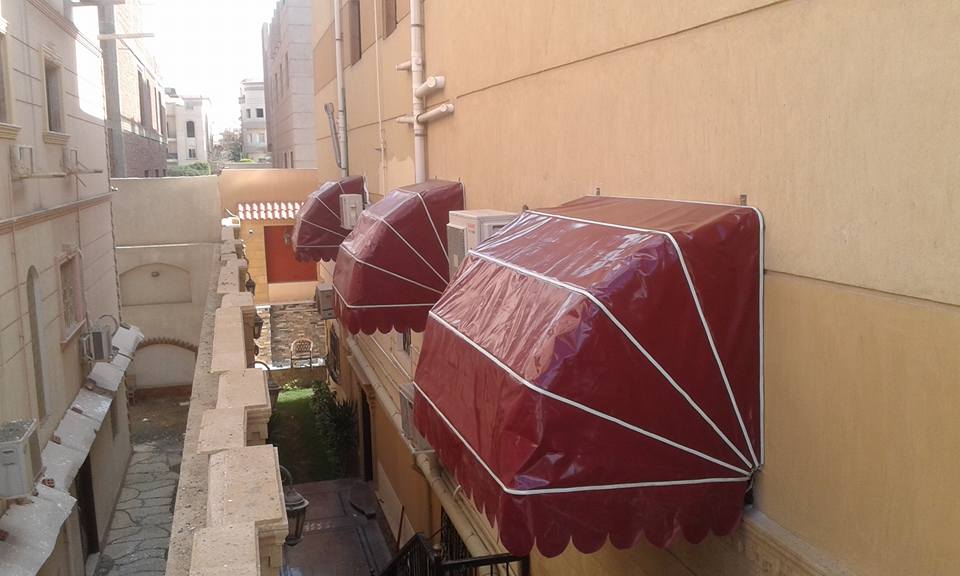 مظلات شمس في مصر للبلكونات جلد الماني طبقتين
